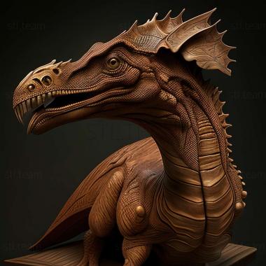 3D model Naashoibitosaurus ostromi (STL)